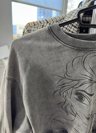 Укороченный свитшот трендового цвета pull & bear
