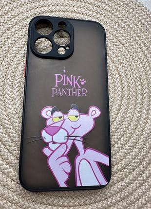 Чохол на iphone 14 pro max рожева пантера
