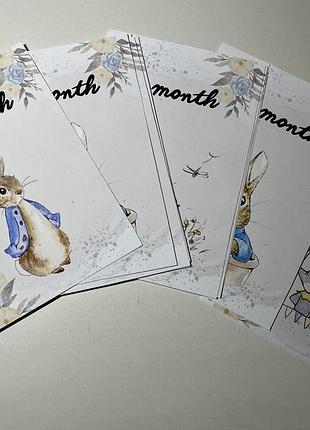 Карточки для фото, фото по месяцам, фото