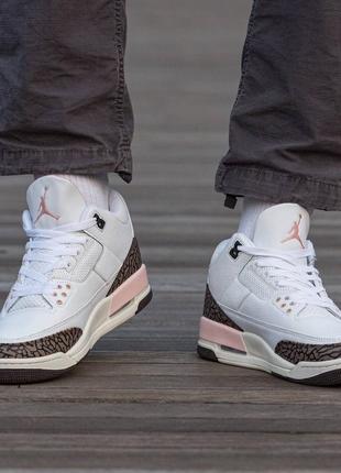 Кросівки nike air jordan retro 3 neapolitan dark mocha3 фото