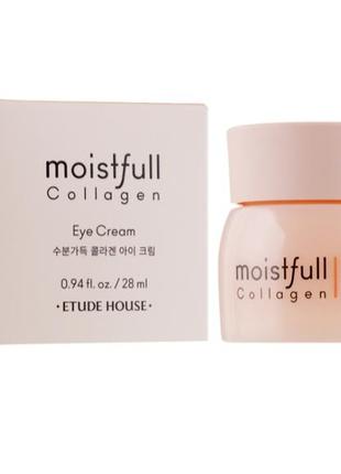 Крем для глаз коллагеновый
etude house moistfull collagen eye cream