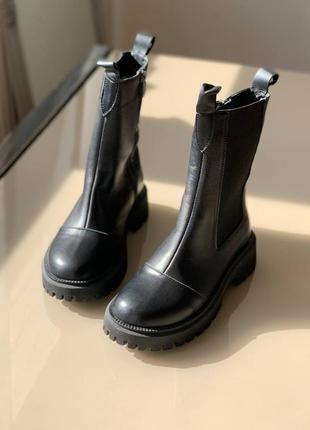 Ботинки зимние сапоги челси6 фото
