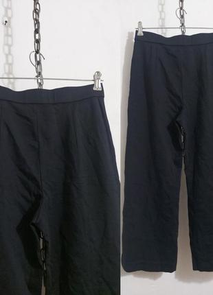 Эластичные  брюки кюлоты, палаццо пояс на резинке шерсть, вискоза arket6 фото
