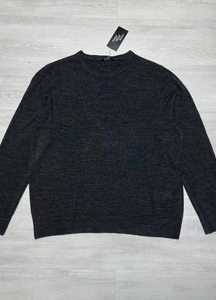 Новый мужской темно-серый свитер cedarwood state4 фото