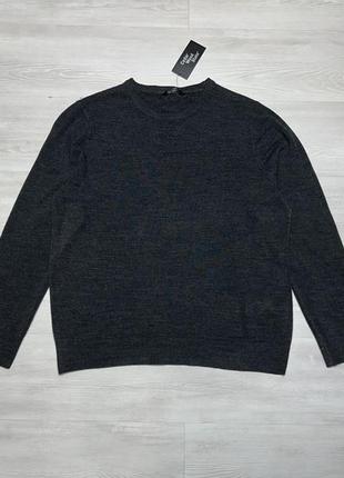 Новый мужской темно-серый свитер cedarwood state2 фото