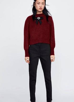 Брюки чёрные  zara