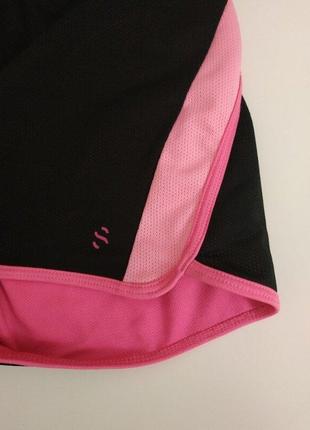 Дышащие спортивные  шорты из двойной сетки свободного кроя6 фото