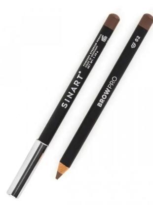 Пудровий олівець для брів sinart 022 фото