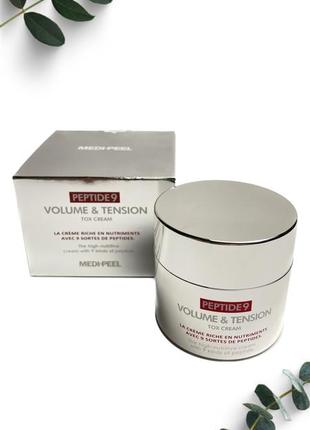 Антивозрастной лифтинг-крем с пептидами medi peel peptide 9 volume & tension tox cream medi-peel/face care меди пил крем для лица