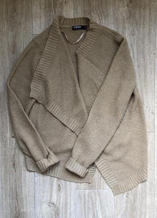 Кофта вязаная кардиган