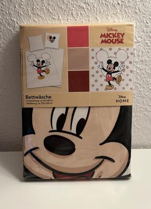 Постільна білизна mickey mouse 100% бавовна микки маус