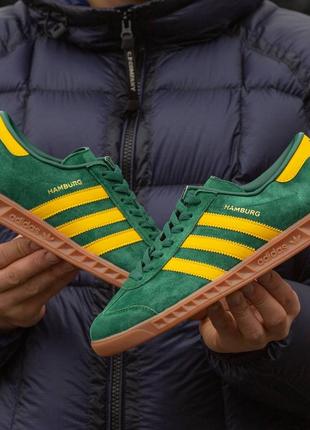 Кроссовки в стиле adidas hamburg2 фото