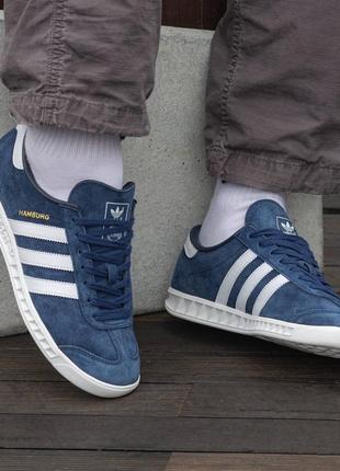 Кроссовки в стиле adidas iniki hamburg