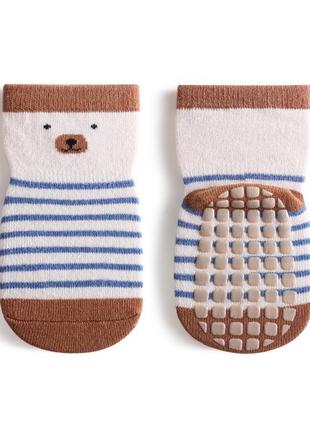 Шкарпетки антиковзаючі дитячі носочки зі стопперами5 фото