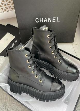 Ботинки люкс в стиле chanel