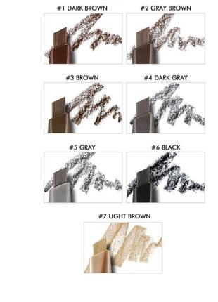 Etude house drawing eye brow - карандаш для бровей с щеточкой