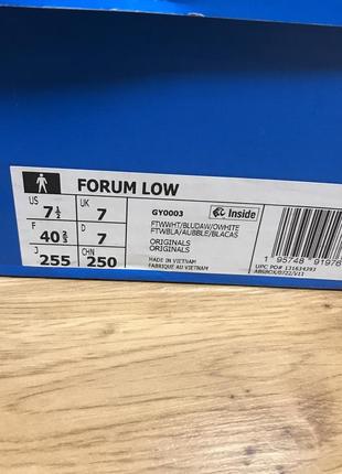 Кроссовки женские adidas forum low6 фото