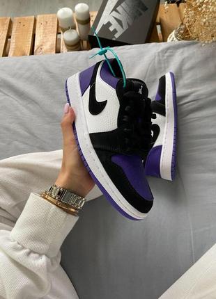 Jordan 1 low court purple 36р 22,5см