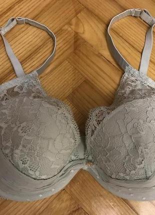 85c шикарный кружевной бюстгальтер мятного цвета от rosie for autograph!