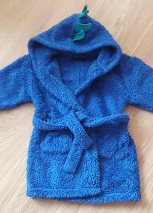 Халат next 2-3 роки, динозавр 92-98