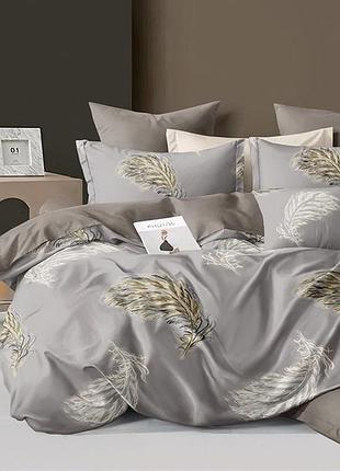 Розкішні комплекти постільної білизни сатин люкс тм tag бавовна