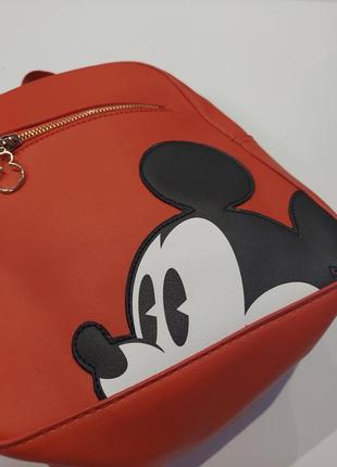 Стильный рюкзак микки маус красного цвета disney от primark8 фото