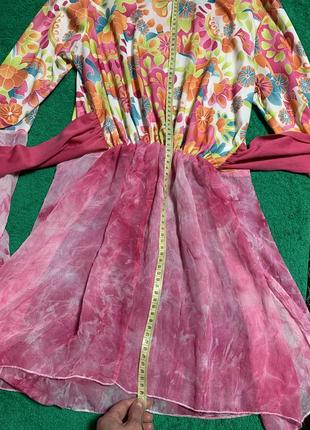 Красивая праздничная блузка туника платье5 фото