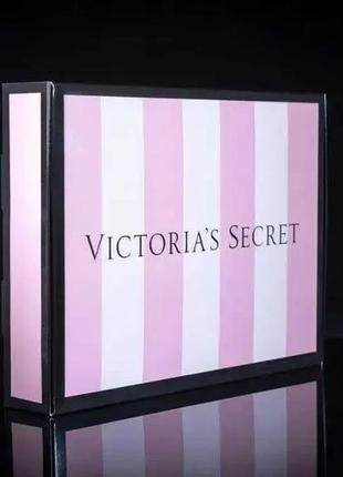 Брендова коробка victoria's secret подарункова коробка вікторія сикрет