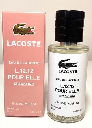 Eau de lacoste l.12.12 pour elle sparkling - lacoste