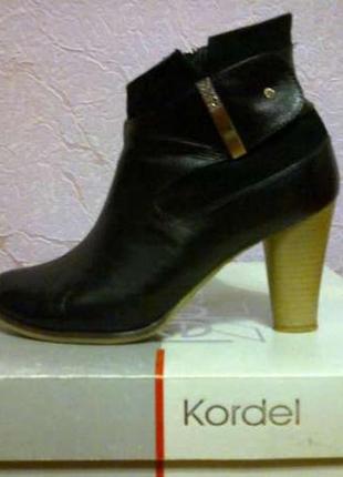 Ботильоны женские весна-осень натуральная кожа 39р