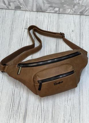 Бананка чоловіча david jones 5371 коричневий