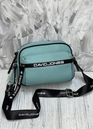 Клатч кросс-боди david jones 5989-1 мята