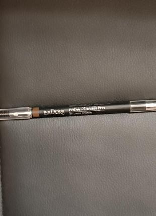 Пудровый карандаш жля бровей isadora 054 фото