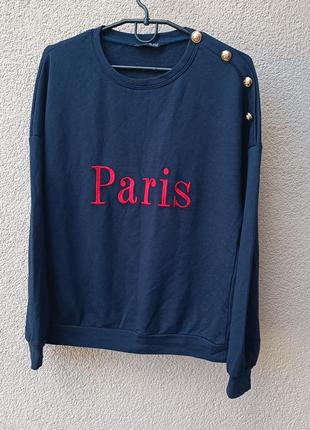 Пуловер жіночий shein paris1 фото