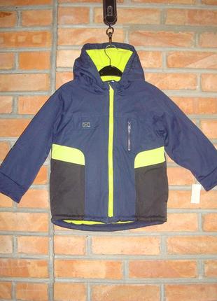 Стильная теплая куртка для мальчиков kiabi франция