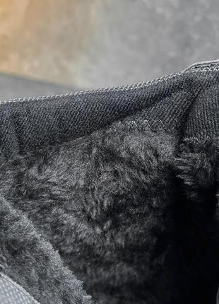 Чоловічі кросівки- черевики зима чорні сірі руді8 фото