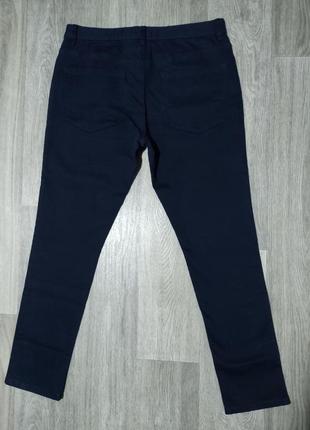 Мужские темно-синие джинсы skinny / next / штаны / брюки / мужская одежда /7 фото