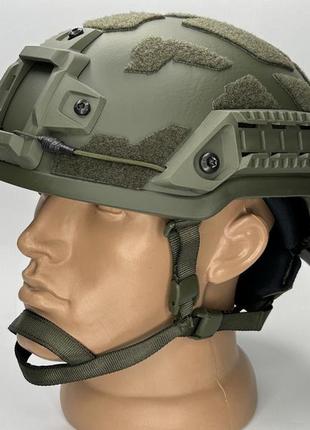 Тактический шлем protection group denmark arch ballistic helmet nij iiia