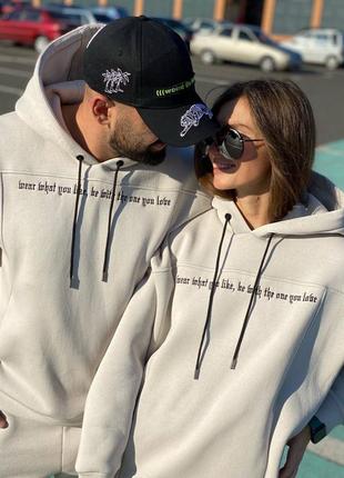 Family look. парные спортивные костюмы на флисе