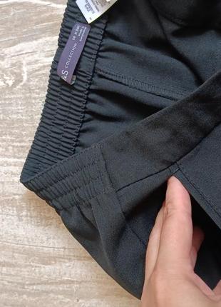 Удобные классические брюки на резинке m&s размер 145 фото