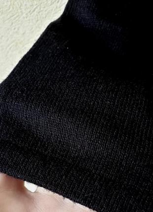 Новый черный удлиненный  базовый свитер джемпер tu4 фото