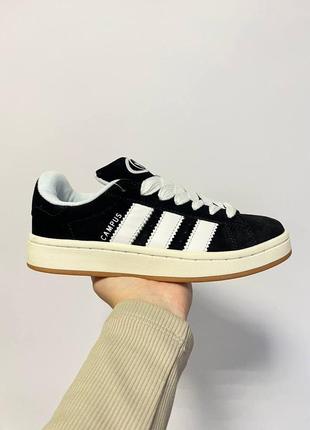 Кроссовки adidas campus black3 фото