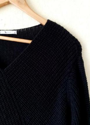 Новый базовый удлиненный свитер джемпер tu2 фото