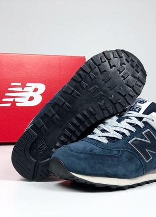 New balance 574 кросівки жіночі замшеві зимові з хутром відмінна якість ботінки сапоги низькі теплі7 фото