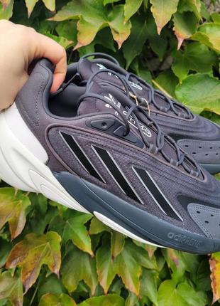 Модные мужские черные кроссовки adidas ozelia оригинал разные размеры2 фото