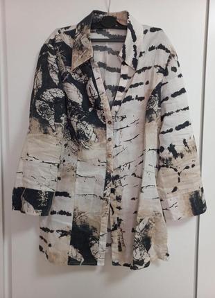 Женская блузка из льна