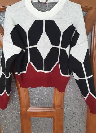 Укорочений світшот,  светр, пуловер2 фото