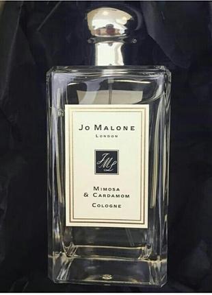 Шлейф духи 100 мл джо малон мімоза jo malone mimosa & cardamom парфюм аромат джо малон мимоза3 фото