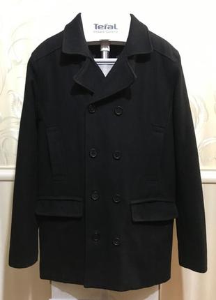 Утепленное пальто/куртка - шерсть, zara, размер 38/м