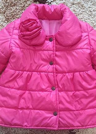Демісезонна дитяча куртка для дівчинки